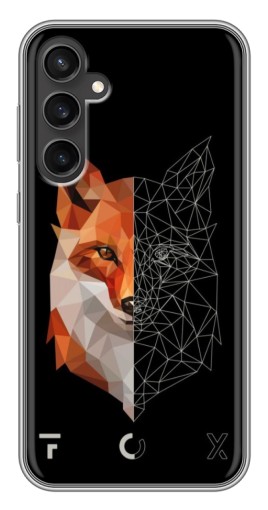 Чехол с принтом "Fox" для Samsung Galaxy S23 FE