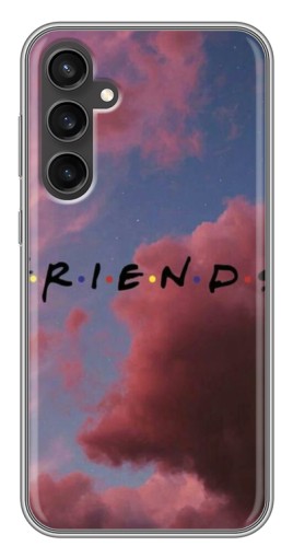 Силиконовый чехол с изображением "Friends" для Samsung Galaxy S23 FE