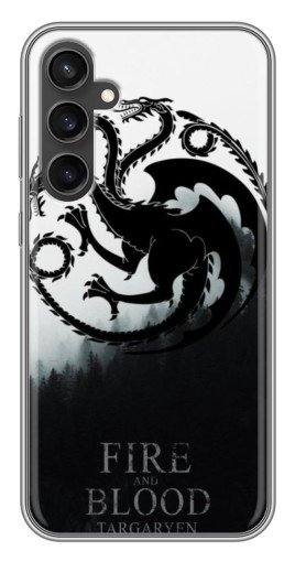 Чехол с картинкой "Герб Таргариенов" для Samsung Galaxy S23 FE