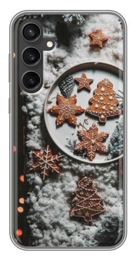 Чехол с печатью "Имбирные пряники" для Samsung Galaxy S23 FE