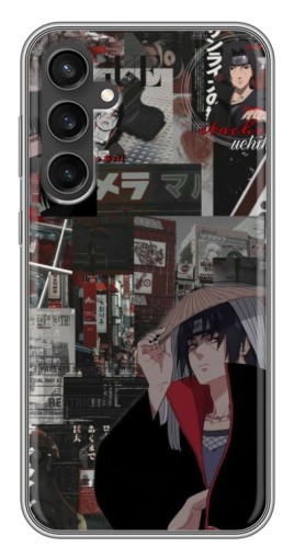 Чехол с принтом "Итачи комиксы" для Samsung Galaxy S23 FE