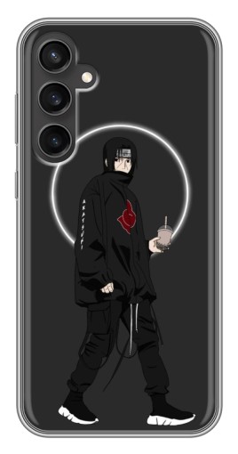 Чехол с печатью "Итачи с напитком" для Samsung Galaxy S23 FE