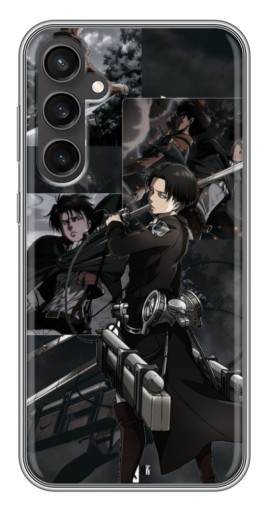 Чехол с печатью "Капитан Аккерман" для Samsung Galaxy S23 FE