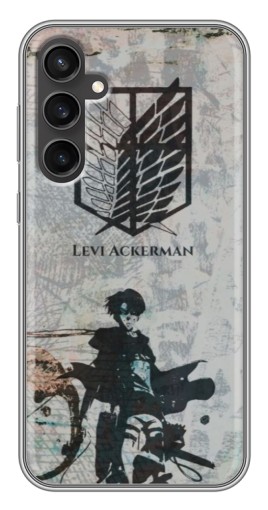 Силиконовый чехол с изображением "Капитан Леви" для Samsung Galaxy S23 FE