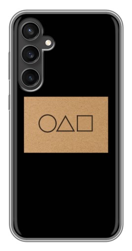 Чехол с картинкой "Карточка Кальмара" для Samsung Galaxy S23 FE
