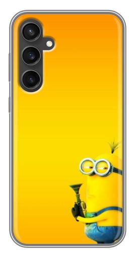 Силиконовый чехол с изображением "Кевин Миньон" для Samsung Galaxy S23 FE