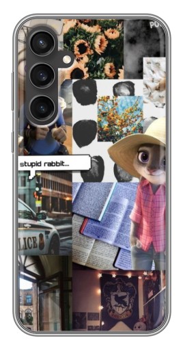 Чехол с принтом "Коллаж Джуди" для Samsung Galaxy S23 FE
