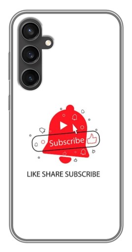 Силиконовый чехол с изображением "Колокольчик" для Samsung Galaxy S23 FE