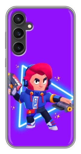 Чехол с печатью "Кольт в наушниках" для Samsung Galaxy S23 FE
