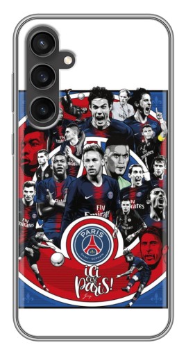 Чехол с принтом "Команда PSG" для Samsung Galaxy S23 FE