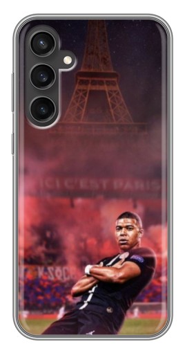 Чехол с картинкой "Король ПСЖ Мбаппе" для Samsung Galaxy S23 FE