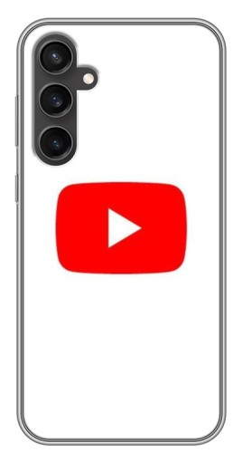 Чехол с принтом "Красная кнопка" для Samsung Galaxy S23 FE