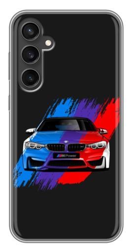 Чехол с картинкой "Красочный BMW" для Samsung Galaxy S23 FE