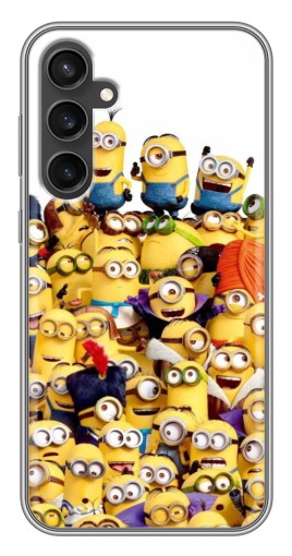 Чехол с печатью "Куча миньонов" для Samsung Galaxy S23 FE