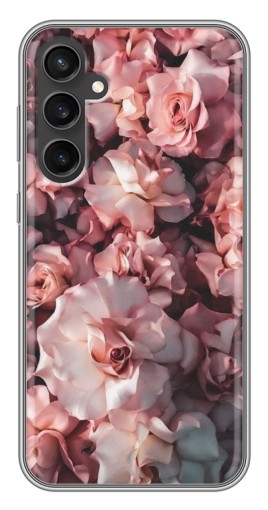 Чехол с картинкой "Куст роз" для Samsung Galaxy S23 FE