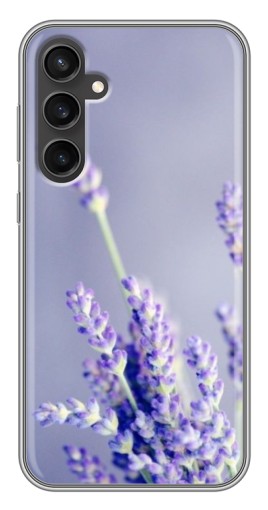 Силиконовый чехол с изображением "Лаванда вблизи" для Samsung Galaxy S23 FE