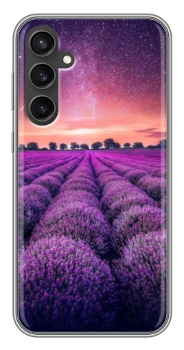 Чехол с картинкой "Лавандовое поле" для Samsung Galaxy S23 FE