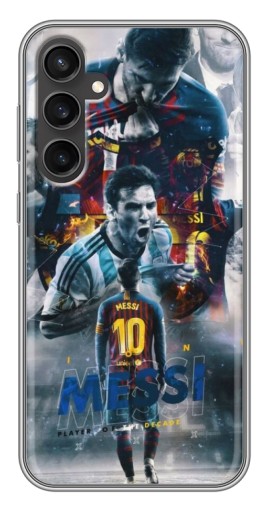 Чехол с печатью "Легендарный Месси" для Samsung Galaxy S23 FE