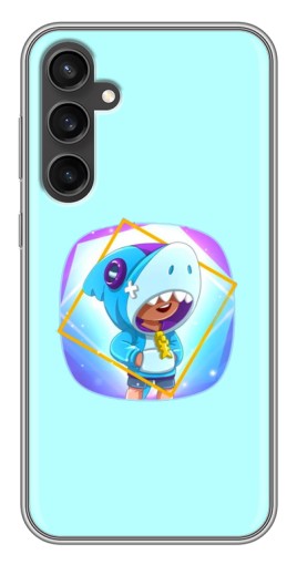 Чехол с принтом "Леон Акула" для Samsung Galaxy S23 FE