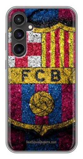 Чехол с принтом "Лого Барсы" для Samsung Galaxy S23 FE