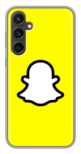 Чехол с печатью "Лого Snapchat" для Samsung Galaxy S23 FE