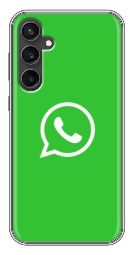 Чехол с печатью "Лого Вацап" для Samsung Galaxy S23 FE