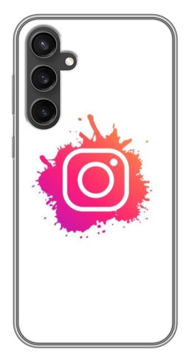 Чехол с печатью "Логотип Инсты" для Samsung Galaxy S23 FE