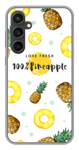 Чехол с принтом "Любовь к ананасам" для Samsung Galaxy S23 FE
