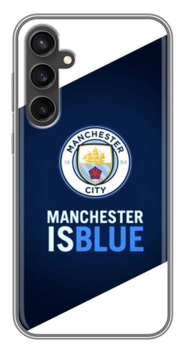Чехол с картинкой "Manchester is Blue" для Samsung Galaxy S23 FE