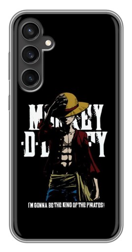 Чехол с картинкой "Манки в шляпе" для Samsung Galaxy S23 FE