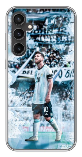 Чехол с печатью "Месси в Аргентине" для Samsung Galaxy S23 FE