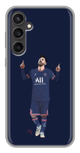 Чехол с принтом "Месси в ПСЖ" для Samsung Galaxy S23 FE