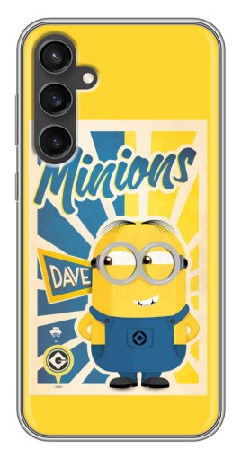 Силиконовый чехол с изображением "Minions" для Samsung Galaxy S23 FE