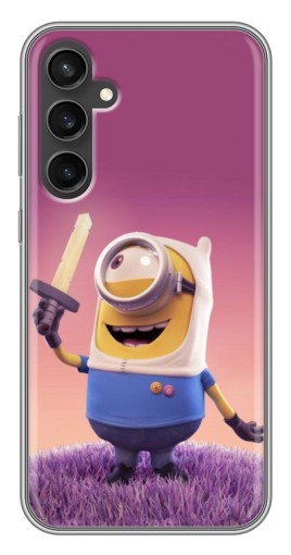 Чехол с принтом "Миньон с мечом" для Samsung Galaxy S23 FE