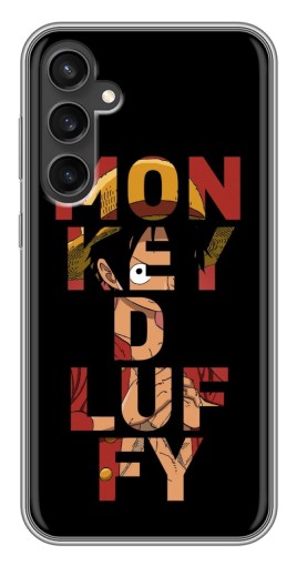 Силиконовый чехол с изображением "Monky d Luffy" для Samsung Galaxy S23 FE