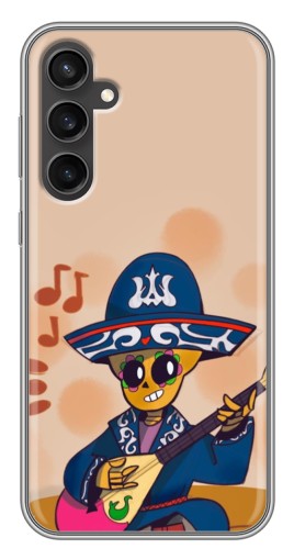 Чехол с печатью "Музыкант Poco" для Samsung Galaxy S23 FE