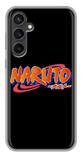 Силиконовый чехол с изображением "Надпись Naruto" для Samsung Galaxy S23 FE