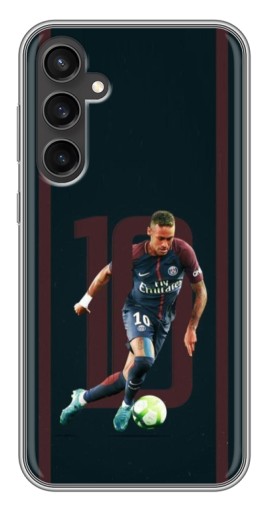 Силиконовый чехол с изображением "Неймар 10" для Samsung Galaxy S23 FE