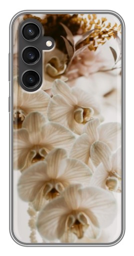 Чехол с картинкой "Нежная орхидея" для Samsung Galaxy S23 FE