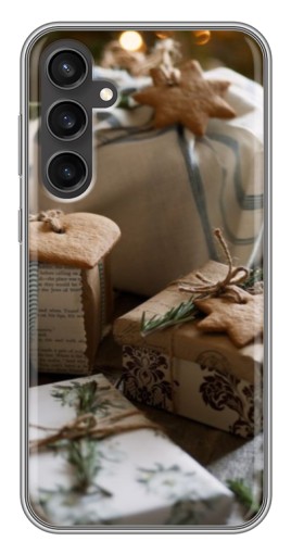 Чехол с картинкой "Нежные подарки" для Samsung Galaxy S23 FE