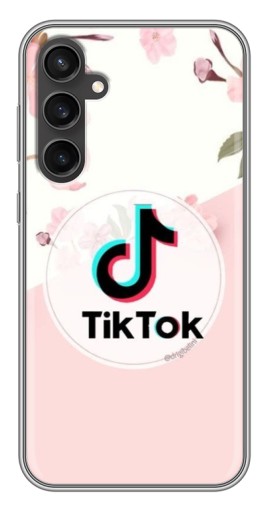 Чехол с печатью "Нежный принт" для Samsung Galaxy S23 FE
