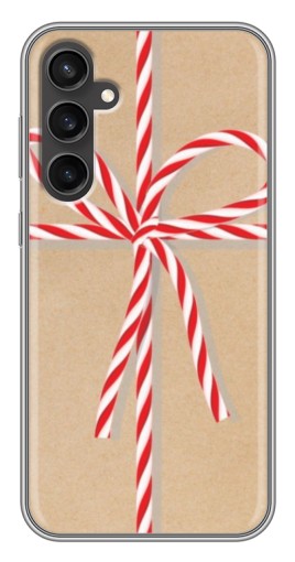 Чехол с принтом "Новогодний подарок" для Samsung Galaxy S23 FE