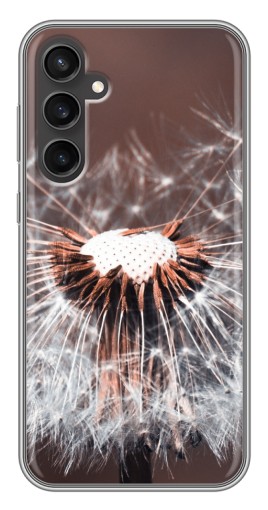 Чехол с картинкой "Одуванчик вблизи" для Samsung Galaxy S23 FE