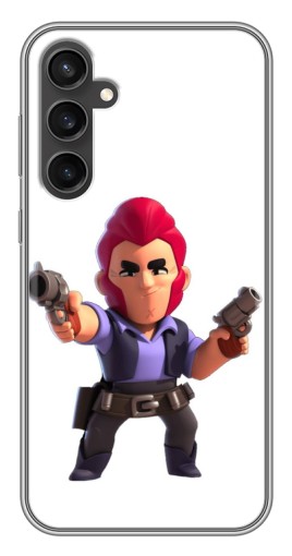 Силиконовый чехол с изображением "Персонаж Кольт" для Samsung Galaxy S23 FE