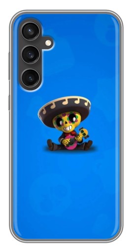 Чехол с картинкой "Poco с гитарой" для Samsung Galaxy S23 FE