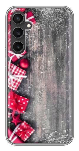 Чехол с картинкой "Подарочный фон" для Samsung Galaxy S23 FE