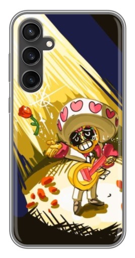 Силиконовый чехол с изображением "Поко Бравл Старс" для Samsung Galaxy S23 FE