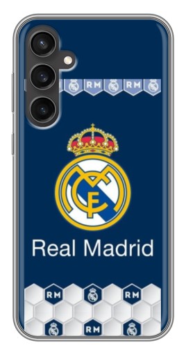 Чехол с печатью "Реал Мадрид значок" для Samsung Galaxy S23 FE