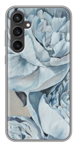 Чехол с принтом "Рисунок пионы" для Samsung Galaxy S23 FE