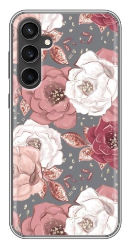 Силиконовый чехол с изображением "Рисунок розы" для Samsung Galaxy S23 FE
